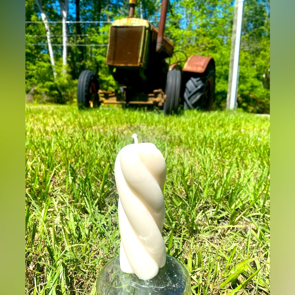 French twist 3 inch candle